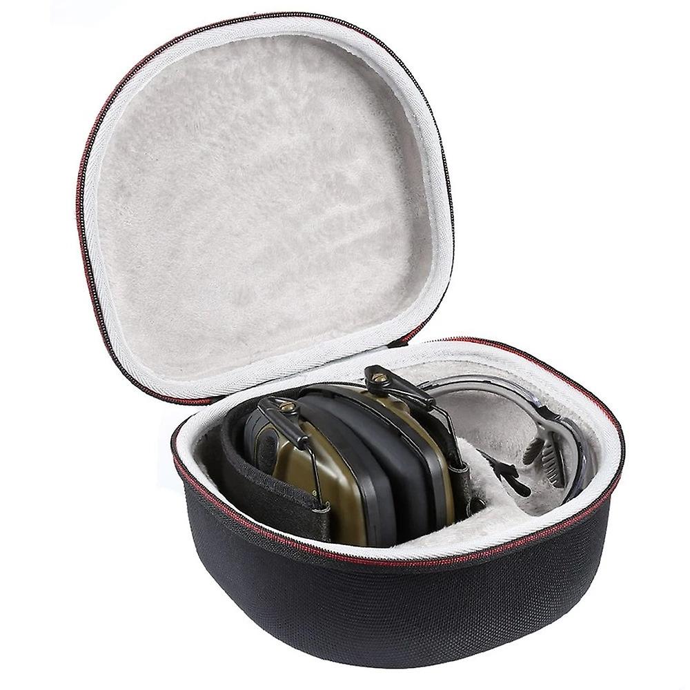EVA Carrying Travel Case For Howard Leight Earmuff And Genesis Glasses