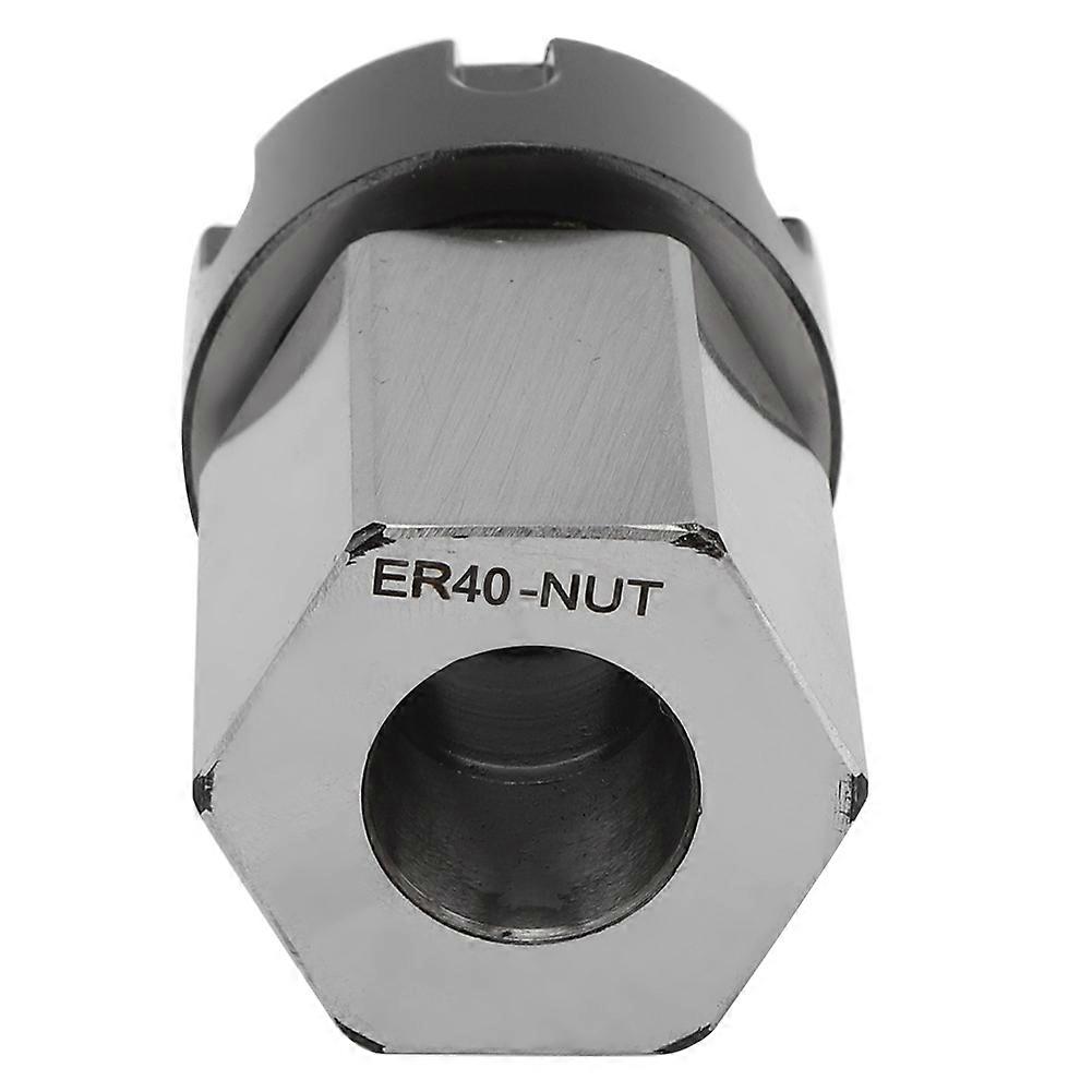 Hex Collet Chuck, High Strength Silver Carbon Steel CNC Lathe Tool Holder ER25/32/40ER40