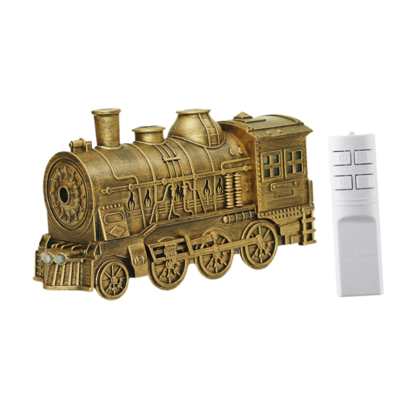 Essential Oil Diffuser Train Figurine Aroma Diffuser for Indoor Bedroom Home