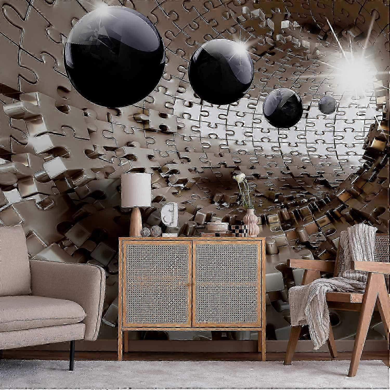 Mural de perete - Jigsaw de aur