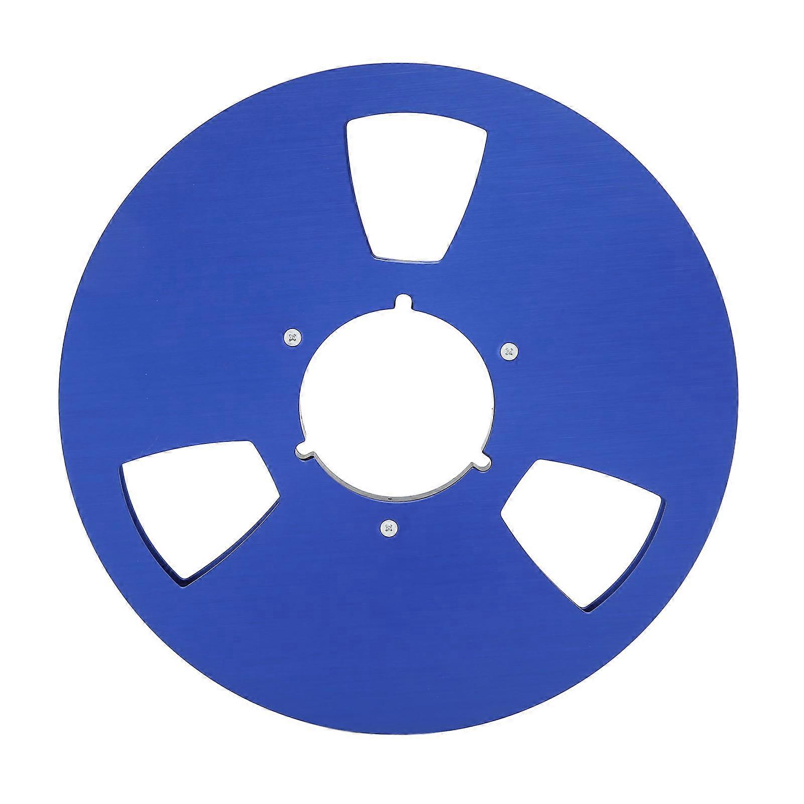 空のテープリール交換用10インチオープンリール巻き取りリールampexグランドマスター456サウンドリール1/4インチテープブルー