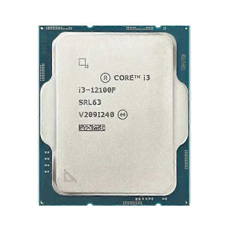 Core i3-12100F CPU - Socket LGA 1700 4 Cores 8 Threads 3.3GHz 12MB L3 Cache 58W.