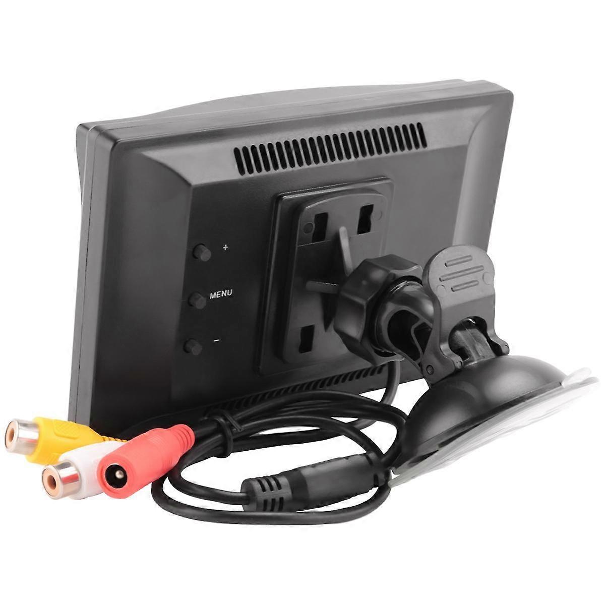 5 Inch 800X480 TFT LCD HD Screen Monitor with Dual Mounting Bracket for Car Backup Camera/Rear View