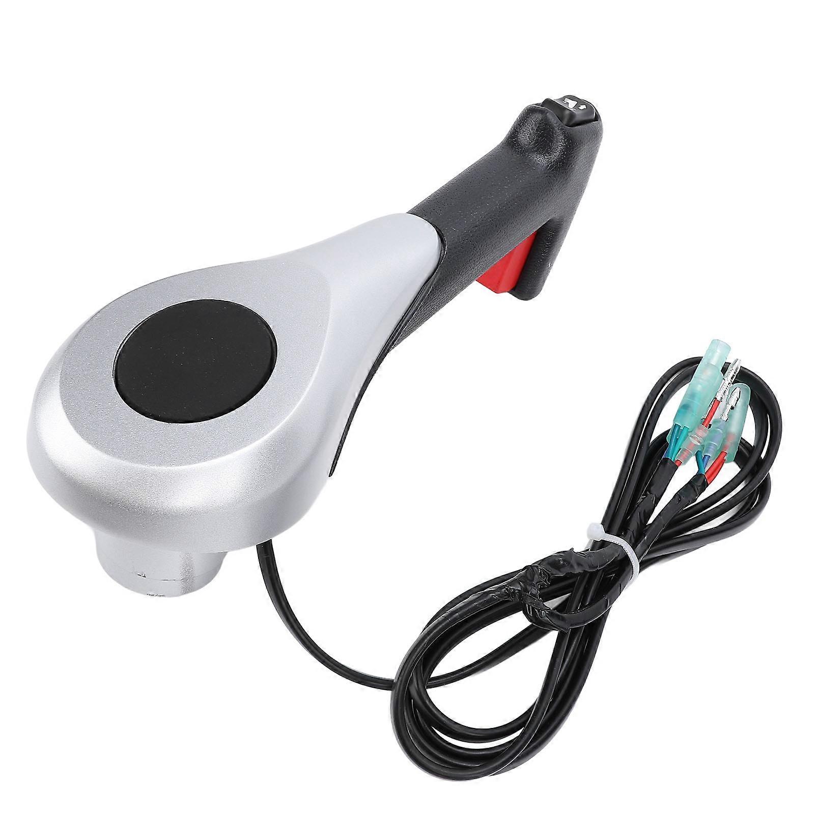 Remote Control Box Throttle Shift Lever Marine Outboard Power Trim Tilt Handle for 6X3 Flush Mount Remote Control Box 6X34820602 NO.6567