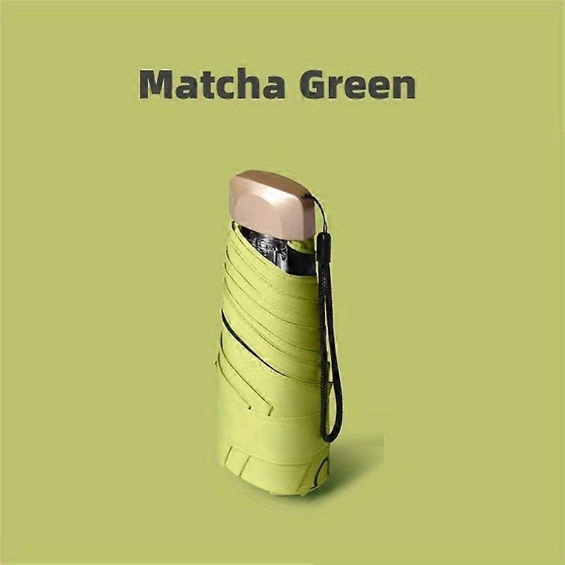 Mini Sun Umbrella UV UPF50+ Small Folding Pocket Rain Umbrella, Folding Umbrella Ultraviolet Protection, Sun Shade Capsule Umbrella, Outdoor UV Protec