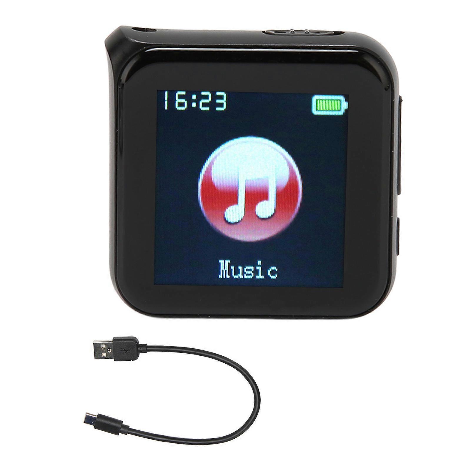 MP3 Player Voice Recorder Multifunctional Electric Book Radio Alarm Clock HD Noise Reduction HiFi Digital Voice Recorder 4G