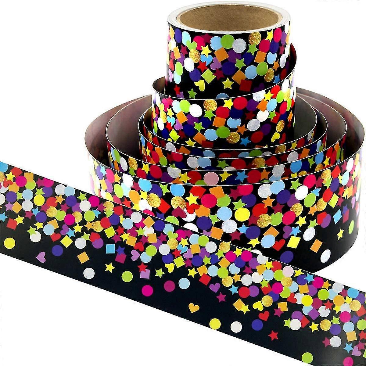 Straight Border Trim for Classroom Bulletin Board Border Chalkboard WhiteBoard Decoration 65Ft