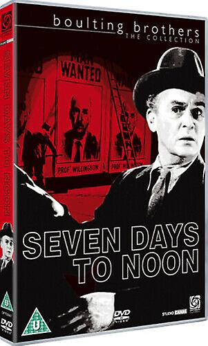 Seven Days to Noon DVD (2010) Barry Jones Boulting (DIR) cert PG - Region 2