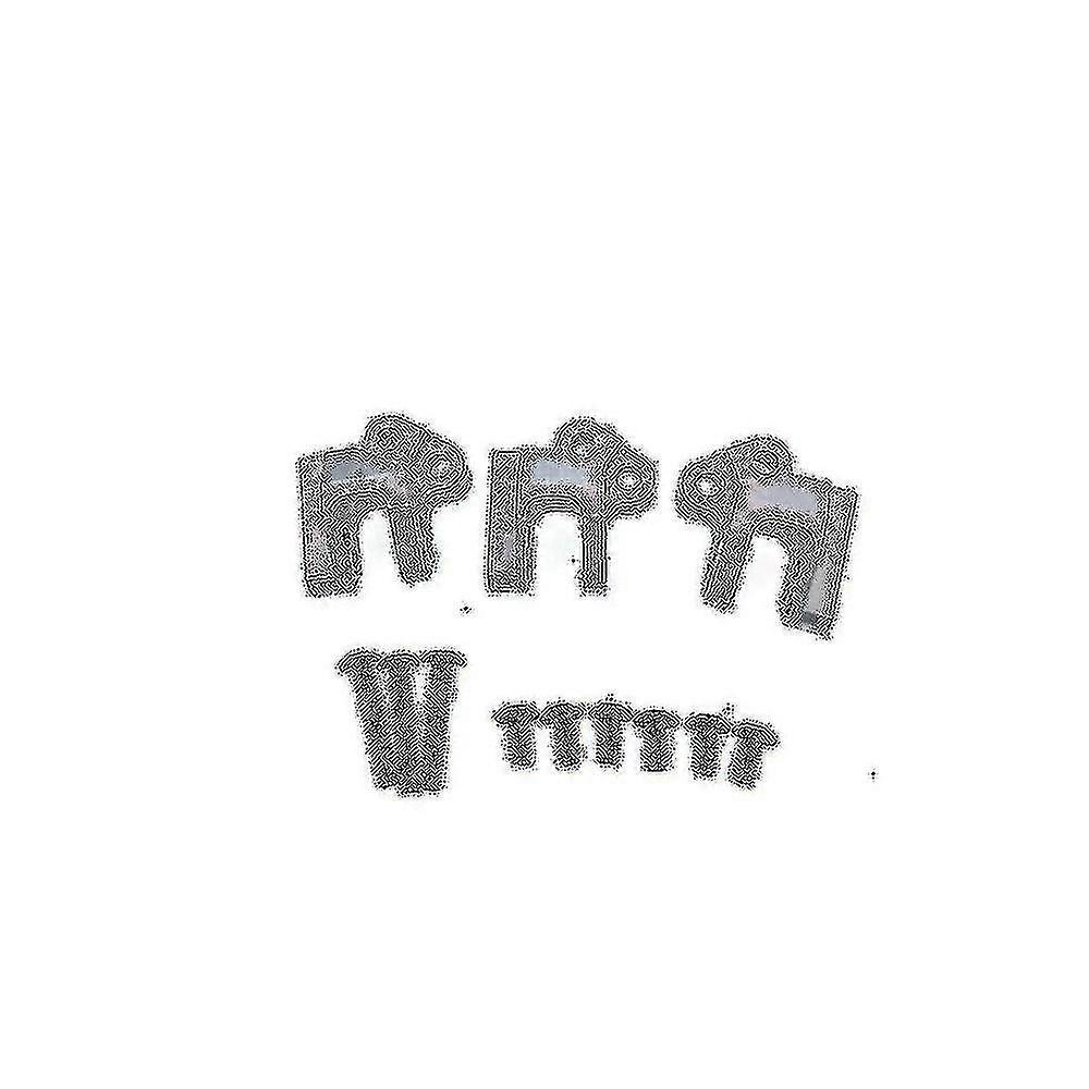 For 1/10 Model Car Axial Scx10 Iii Ax103007 Aluminum Fixed Code Pull Bar Installation Code,silver