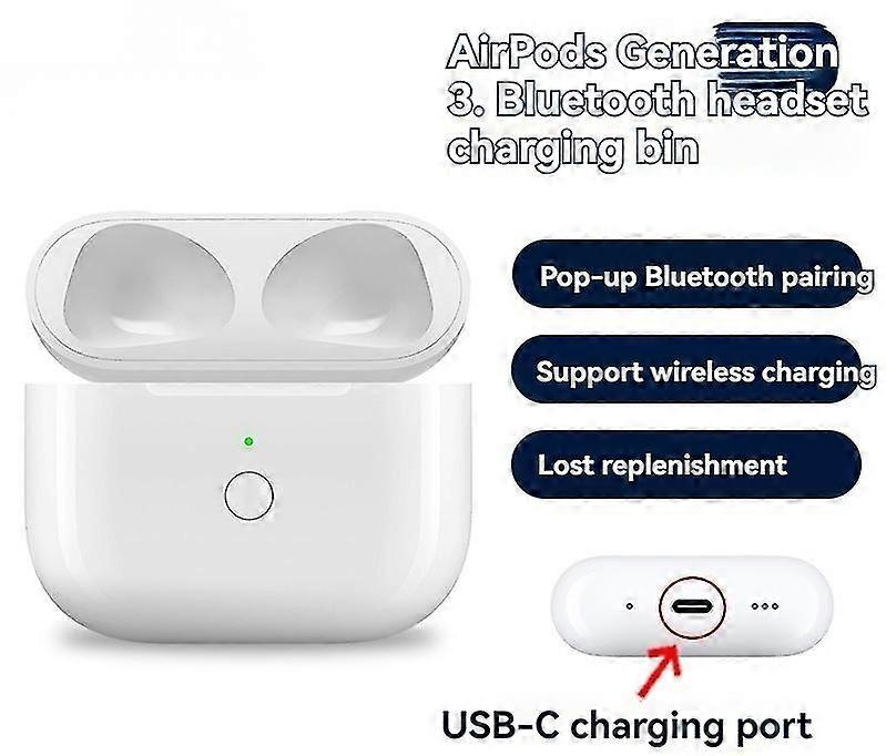 Carcasă de încărcare airPods de generația a 3-a Interfață USB-C