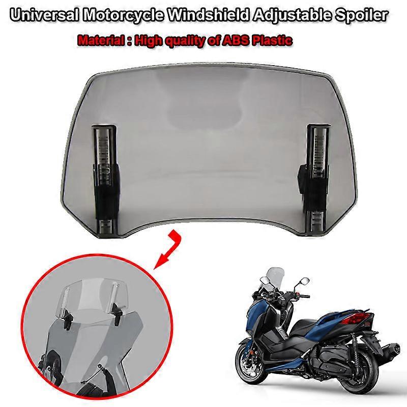 X-MAX 300 X-MAX 400 New Universal Motorcycle Windshield Extension Adjustable Spoiler Deflector Fit For YAMAHA X-MAX125 X-MAX 250