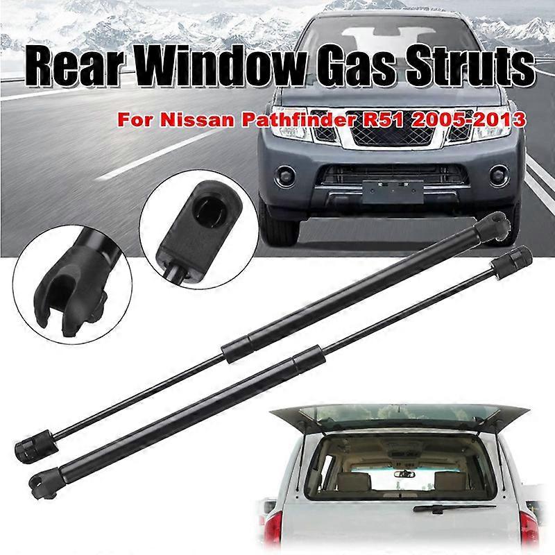 2X Car Rear Window Glass Strut Struts Support Bar Gas Sring 90460ZL90A For Nissan Pathfinder R51