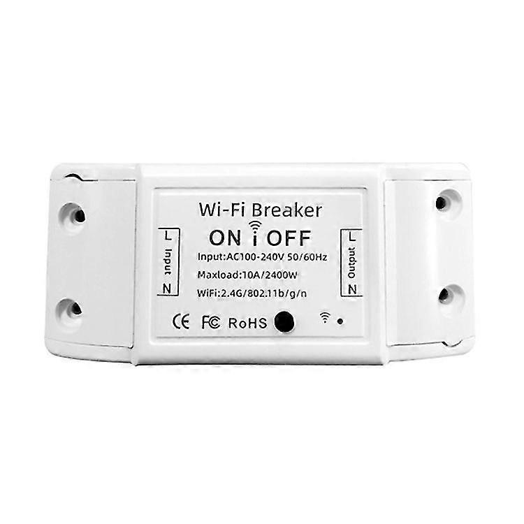 Smart Wifi Toggle Light Switch On/off Control In-wall Diy Your Home Via For Iphone Android App