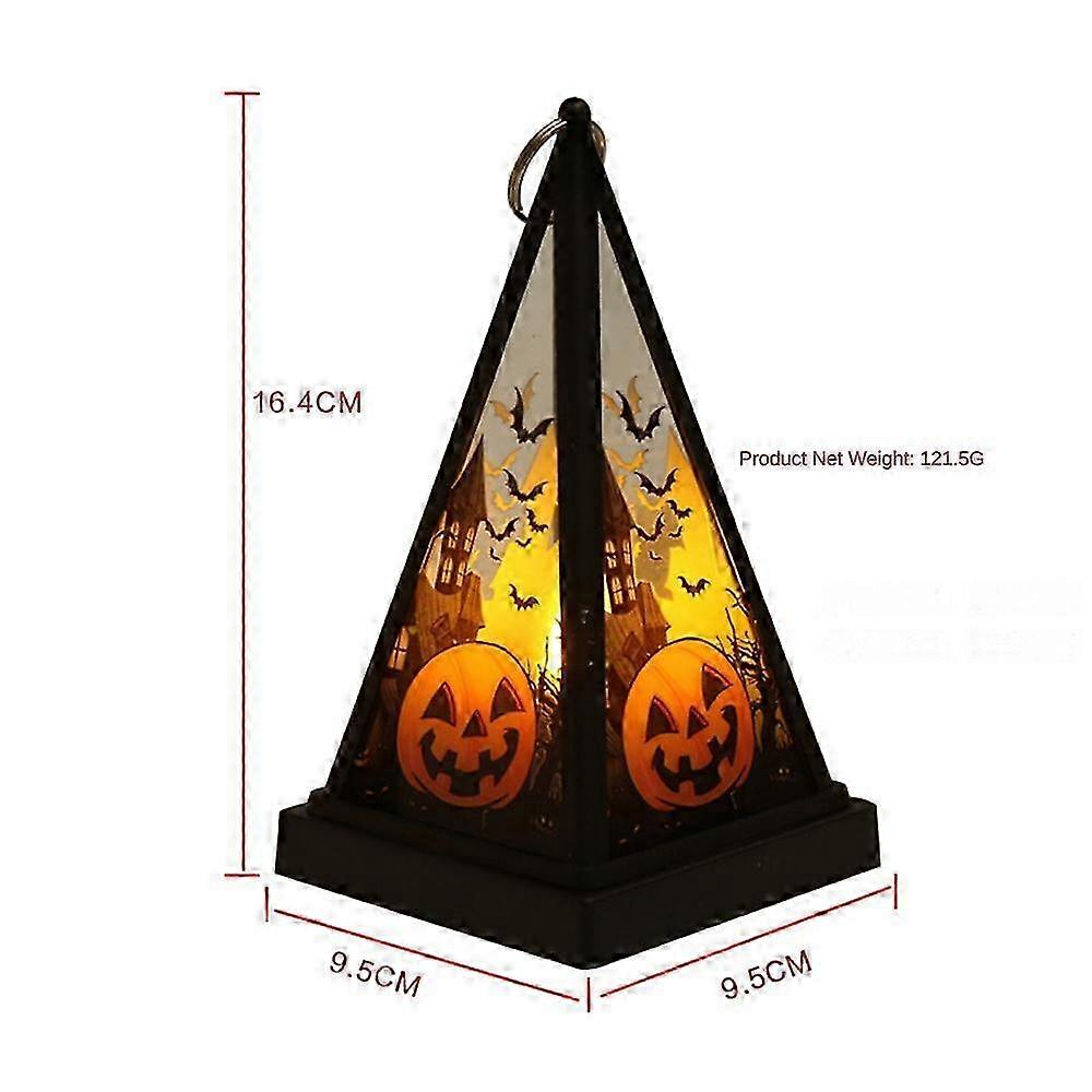 Halloween Scarecrow Light Lamp Led Lantern Party Home Props Decor Indoor Outdoor