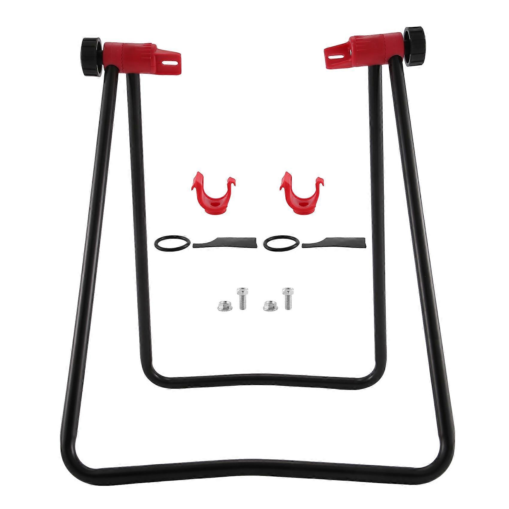 Bicycle Repair Stand Wheel Kick Holder Carrier Centering Tools Bracket for Bicycle Wheels Road Tool