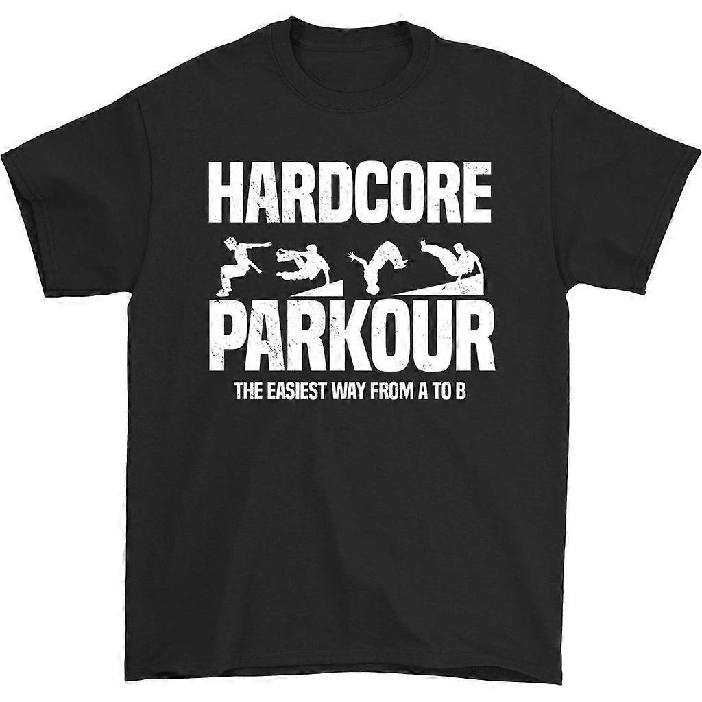 Hardcore Parkour Der einfachste Weg T-Shirt