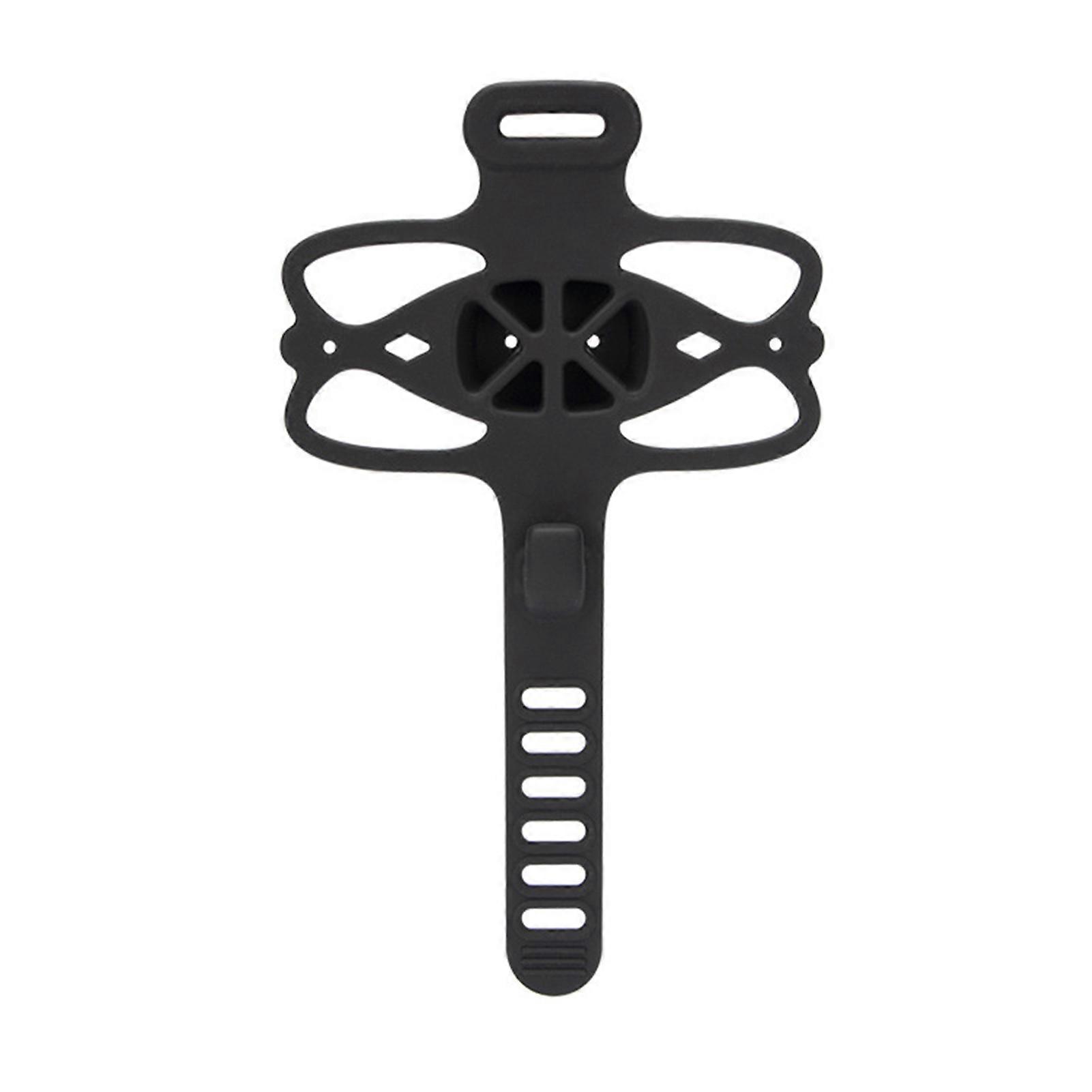 Bicycle Silicone Phone Holder Handlebar Mount Adjustable Anti-slip Shockproof Universal Cycling Mountain Road Bike Mobile Cell Phone Mount Band