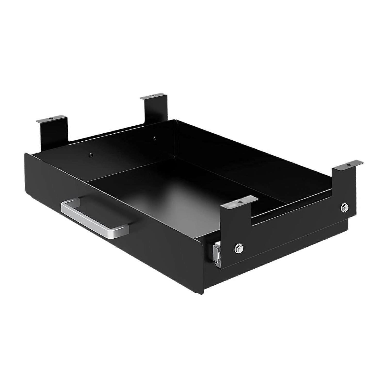 Under Desk Pull Out Drawer Sturdy for Home Dining Room Sit Workstation