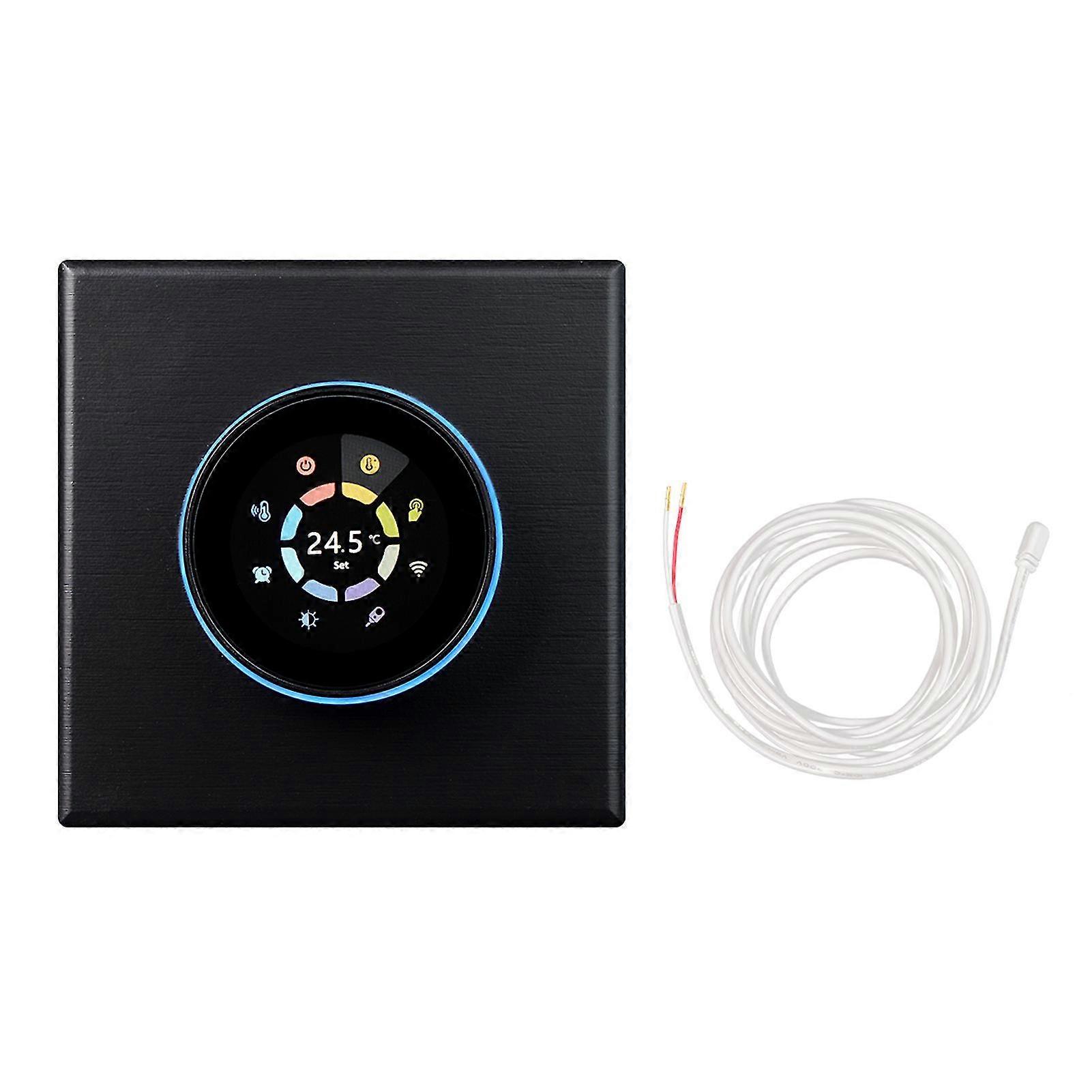 Wifi Smart Thermostat With Knob Button Multi-function Floor Heating Controller For Home