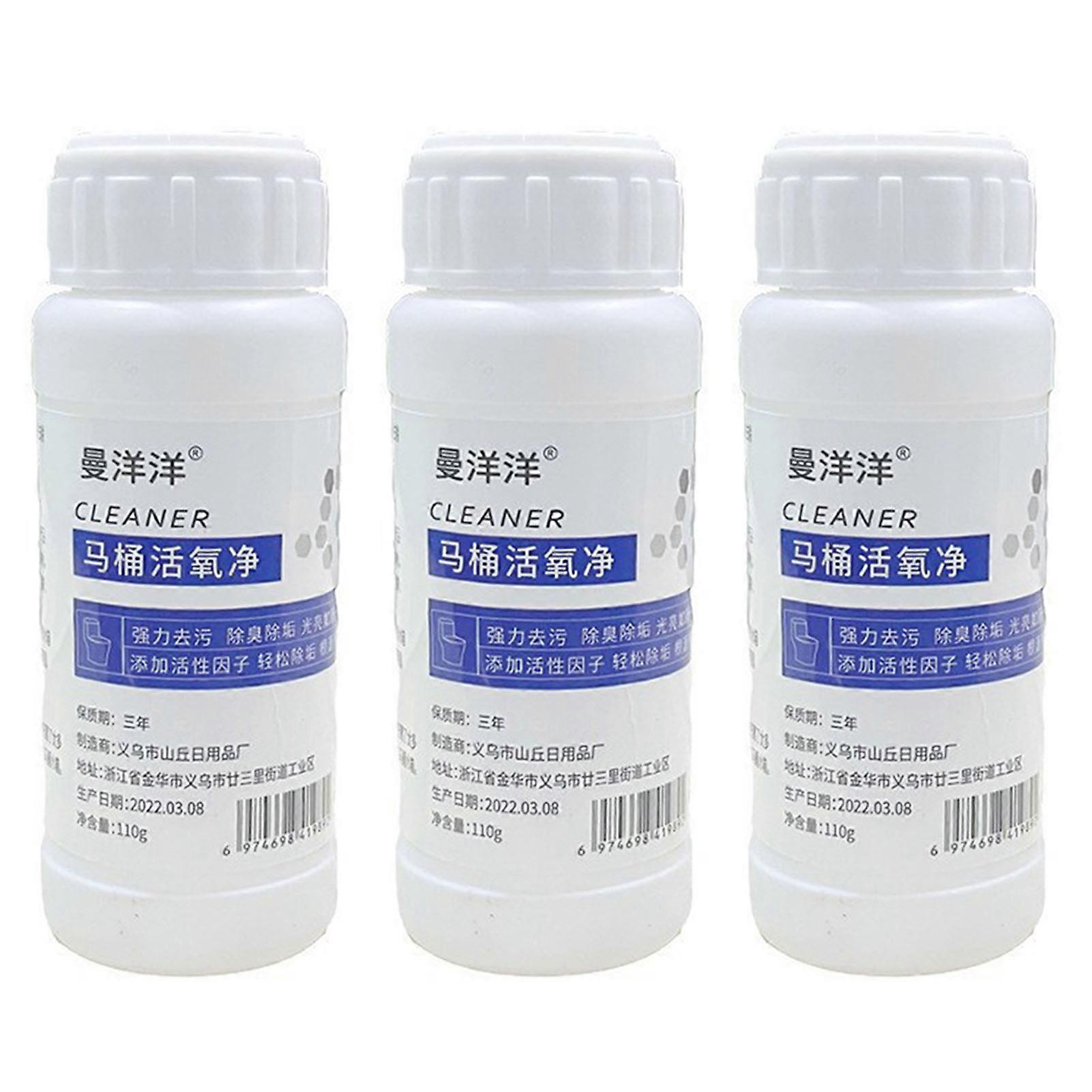 110g Toilet Bowl Oxygen Cleaning Detergents Multifunctional Refreshing Odors Tank Toilet Cleaner for Daily Use