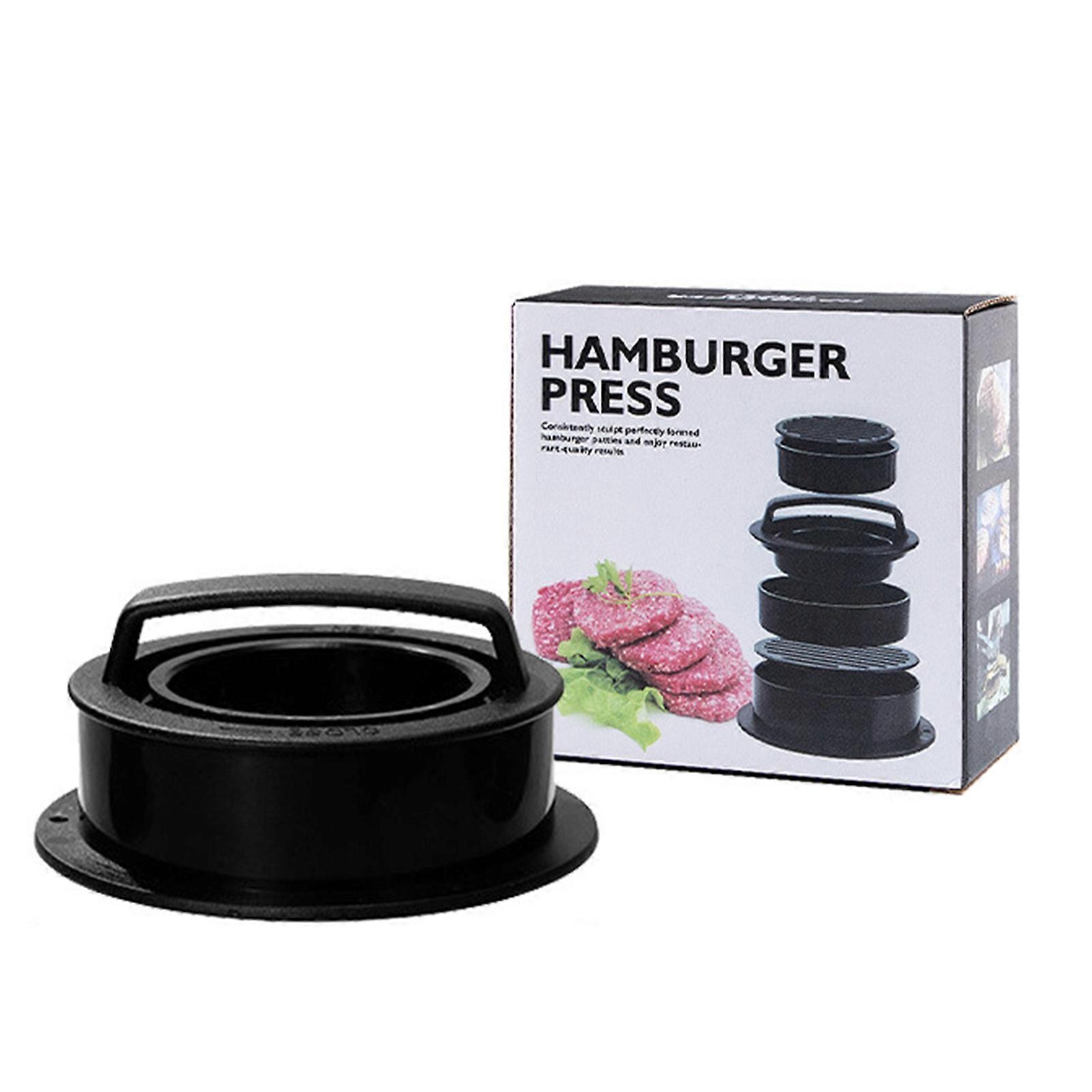 Hamburger Press Patty Maker Reusable BBQ Grilling Meatloaf Maker for Home Kitchen