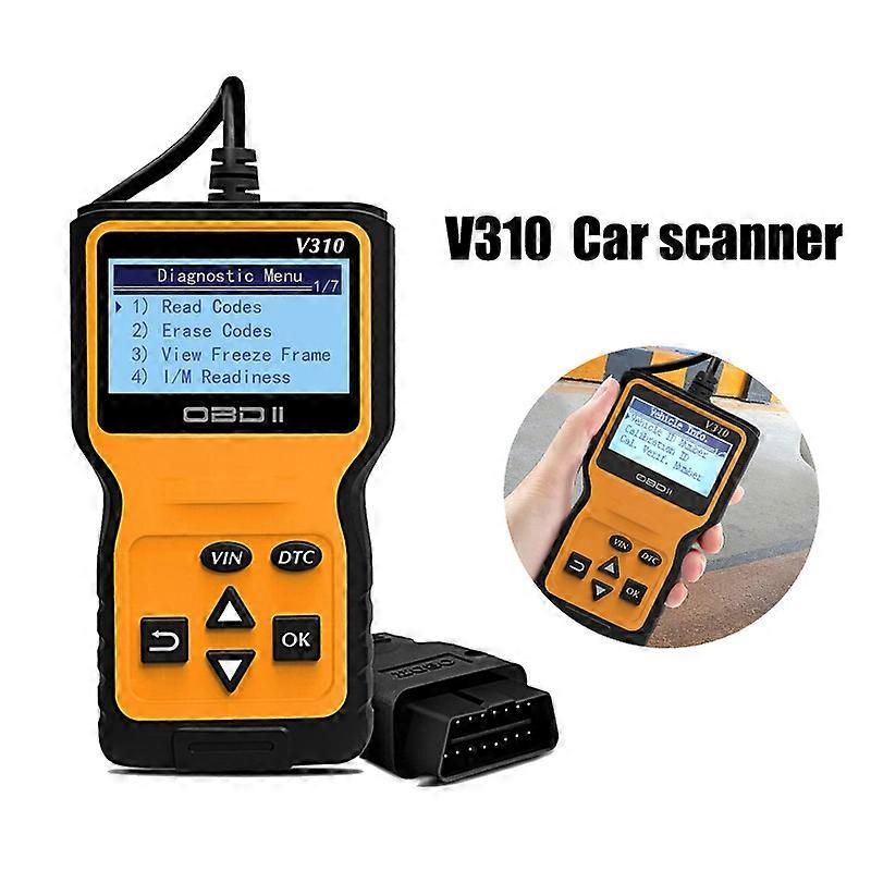 V310 OBD2 Scanner Code Reader ELM327 Automotive Fault Code Reader / Tester ondersteunt meerdere talen