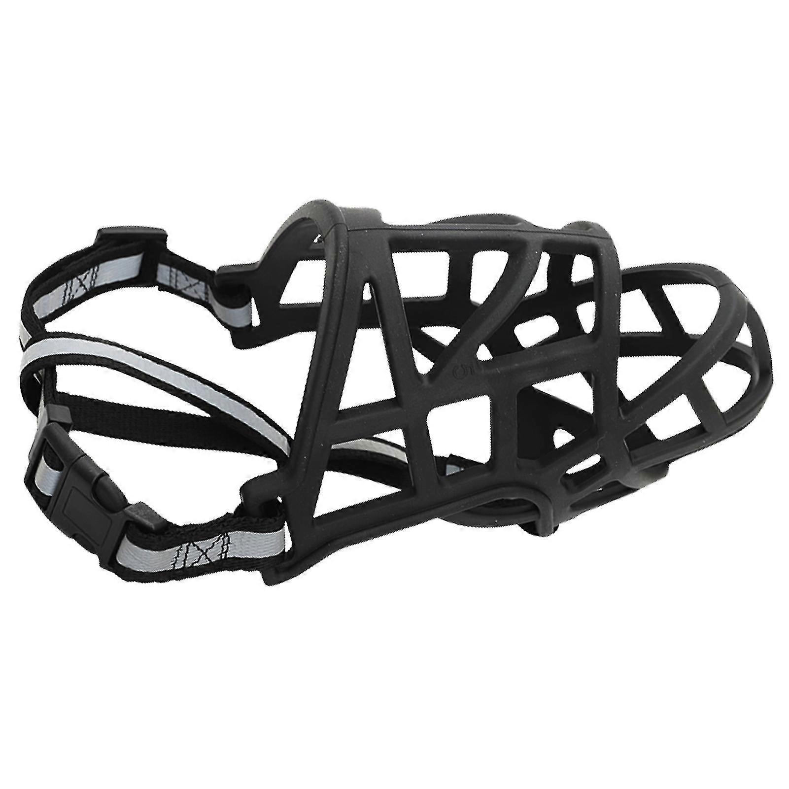 Aggressive Breathable Reusable Home Dog Muzzle Stop Biting Adjustable Strap