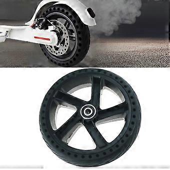 Ruota in alluminio per scooter elettrico + set di pneumatici a nido d'ape in gomma ammortizzante per Ninebot ES1 / ES2 / ES3 / ES4