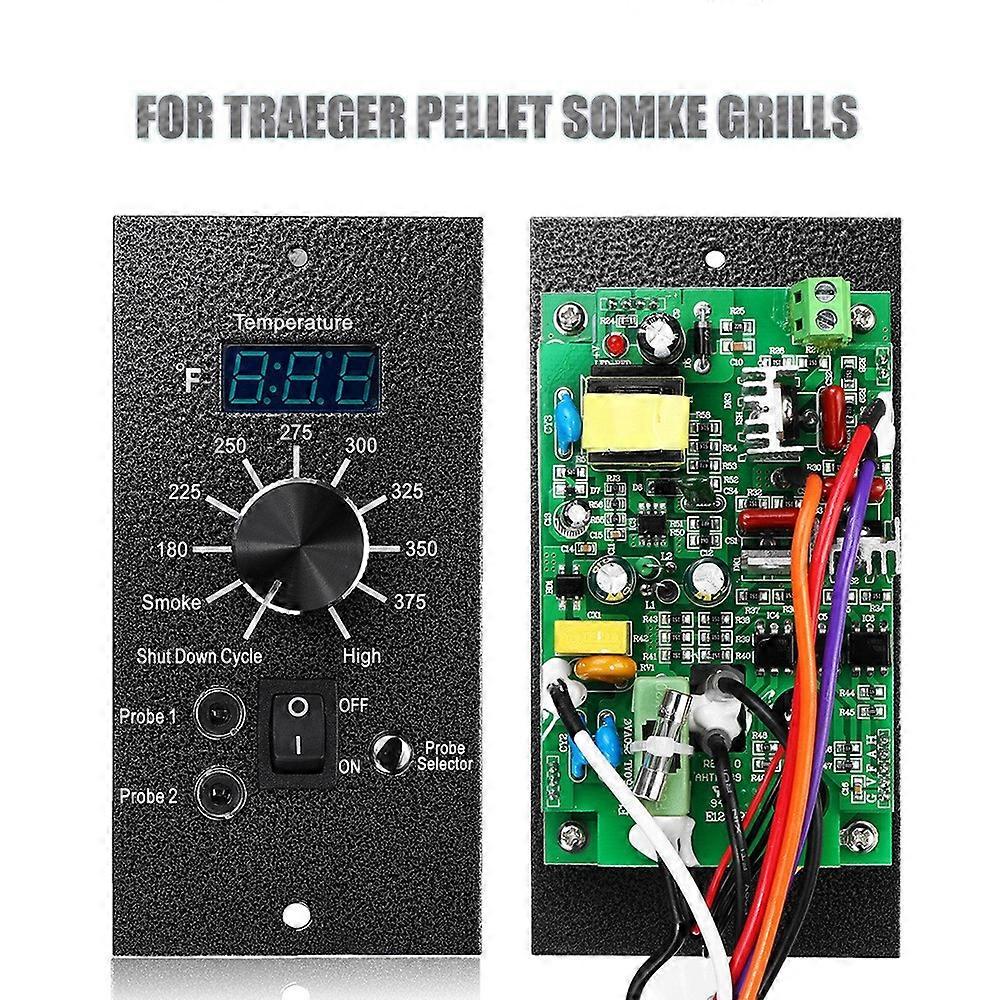 Traeger Grillsnew Pellet Grill Temperature Controllerpidprogrammed Temperature Control Tr039,Trac039-F 120Vcontroller