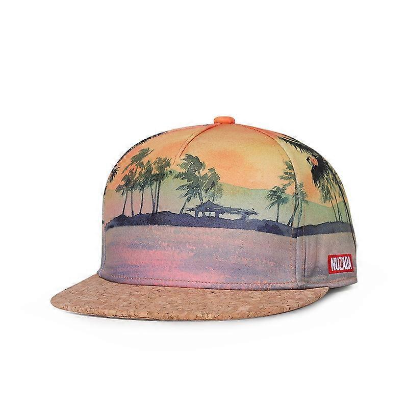 Hats for Men Trucker Hat Flat Bill Baseball Cap Gaming Adjustable Brim