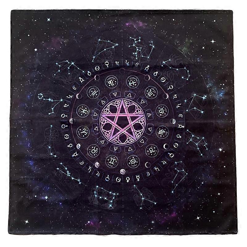 Geometric Divinations Table Cloth Board Game Oracles Card Pad Rune Support Mat