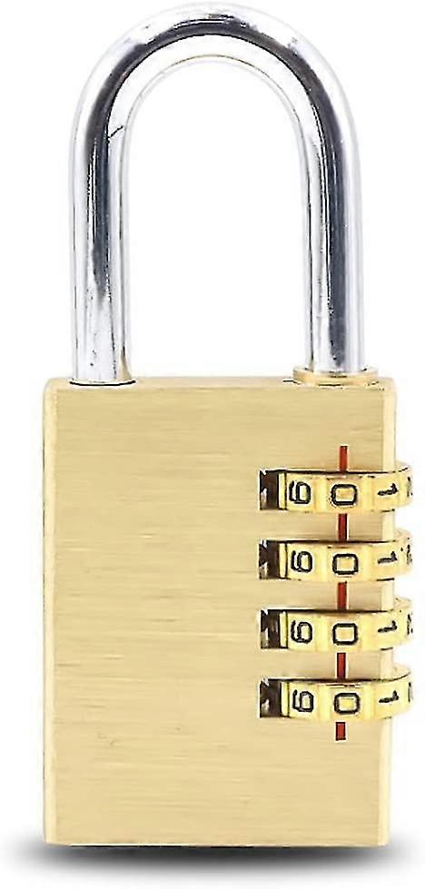 Combination Padlock, Waterproof, With Combination, 4 Digit Padlock, School, Gym