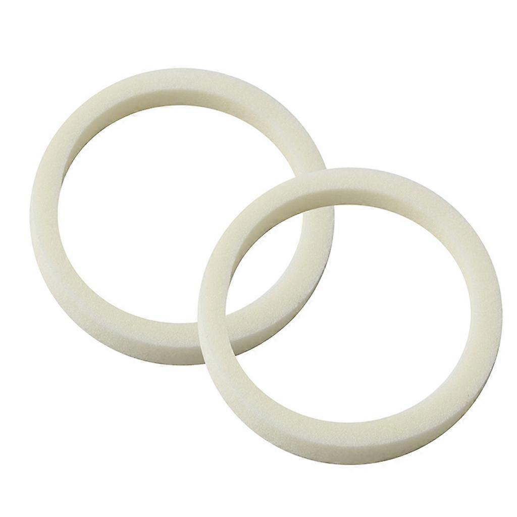 Bicycle Sponge Ring Oil Dust Sealed Foam Ring Kit White 1pair