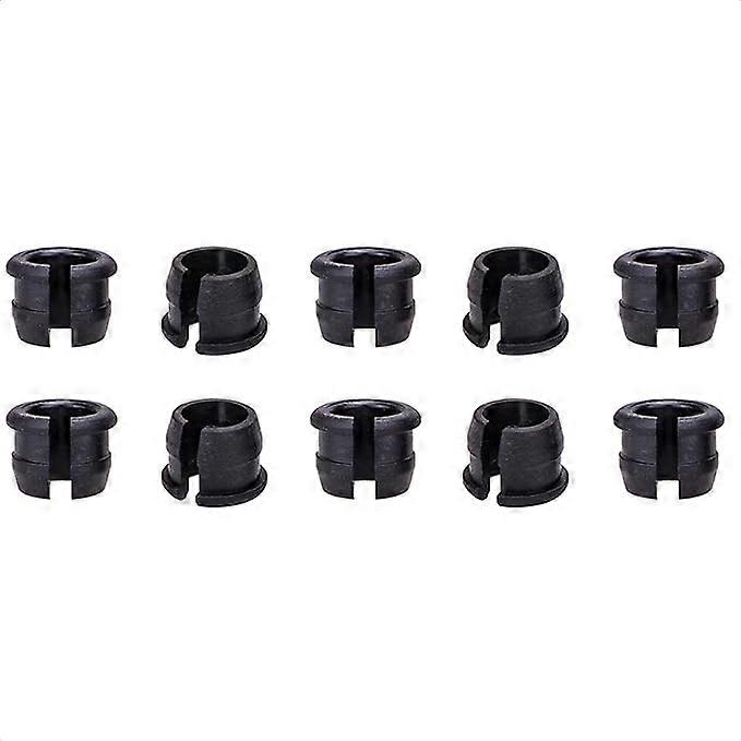 10-Pack Schrader to Presta Rim Adapters - Bicycle Valve Stem Spacers for Bicycle Rim Conversions - Inner Tube Rubber Plug Adapters