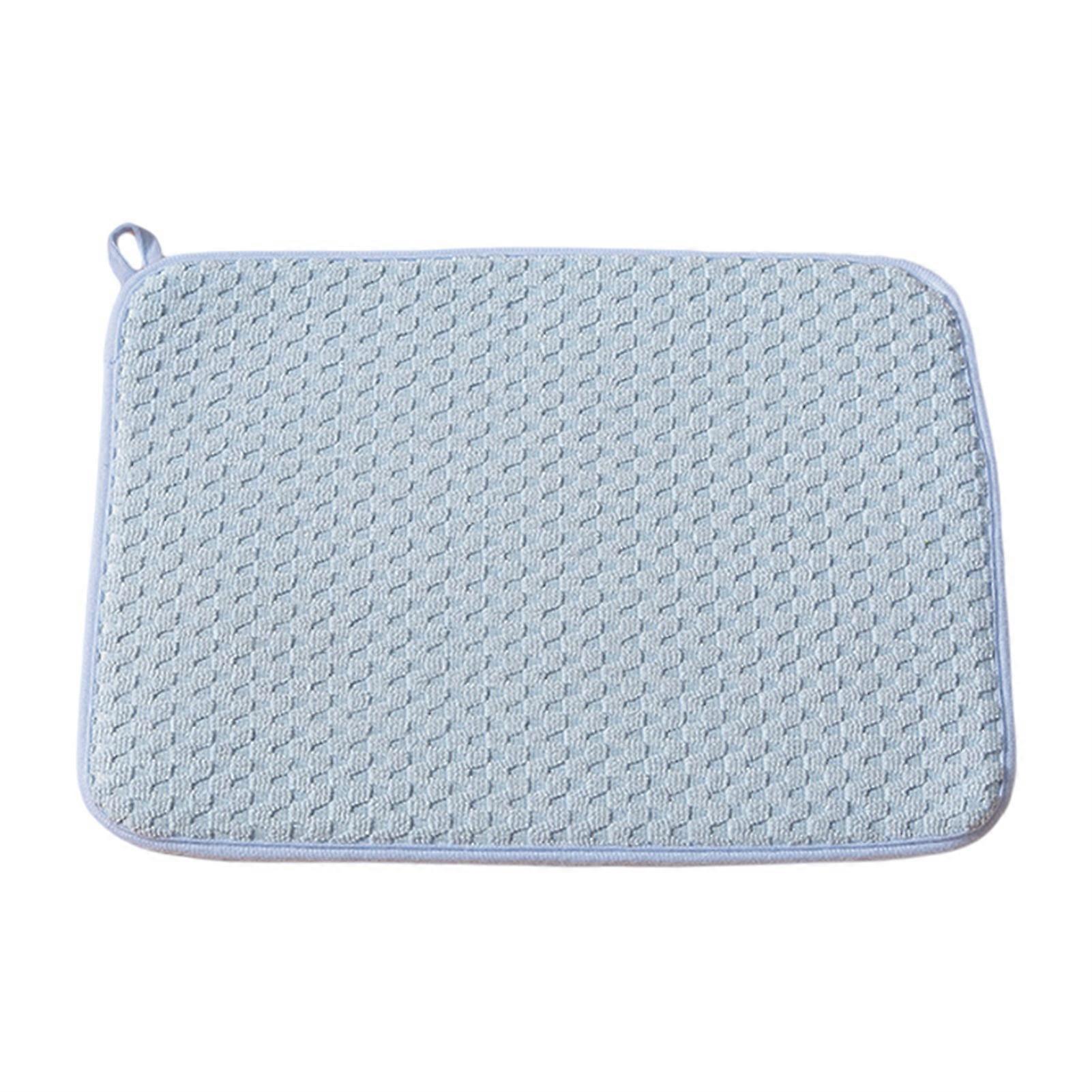 Draining Pad Durable Space-saving Quick Drying Superfine Fiber Cabinet Absorbent Drying Mats for Restaurant KAESI