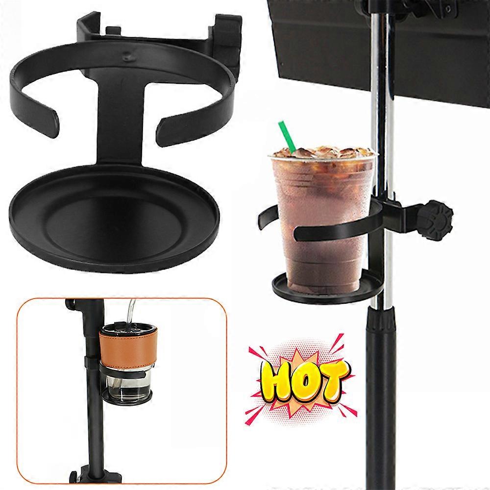 Mikrofonständer mit Einzelgetränkebecherhalter Halterbefestigung