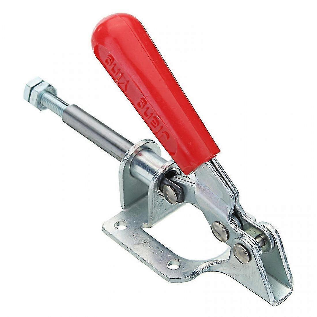 136kg/300lbs Quick Push Pull Type Toggle Clamp Straight Line Action Clamp 32mm Plunger Stroke
