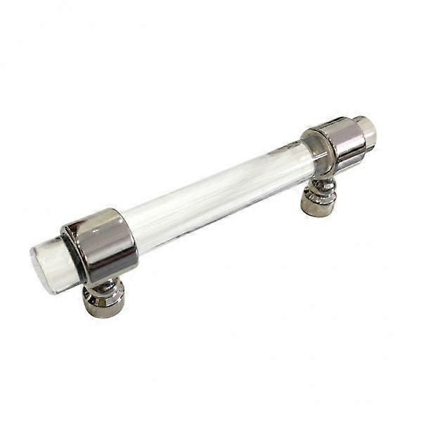 4xAcrylic Connecting Rod Bar for Door Handles Drawer Pull Knob  Chrome 120mm