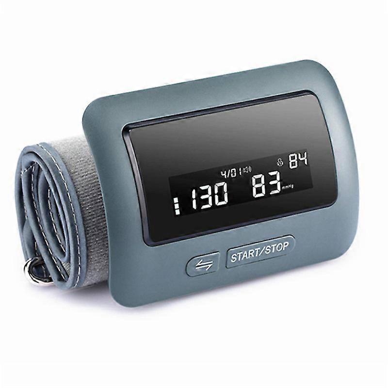 Wrist Blood Pressure Monitors for Home Use, Large Blood Pressure Cuff Wrist with Voice Broadcast