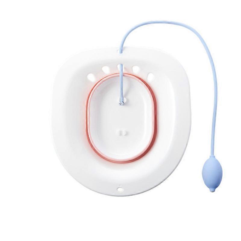 MIMIGO Sitz Bath for Toilet Seat, Foldable Squat Free Sitz Bath Ideal for Pregnant Postpartum Care Designed for Perineum Soaking, Hemorrhoid, and Anal