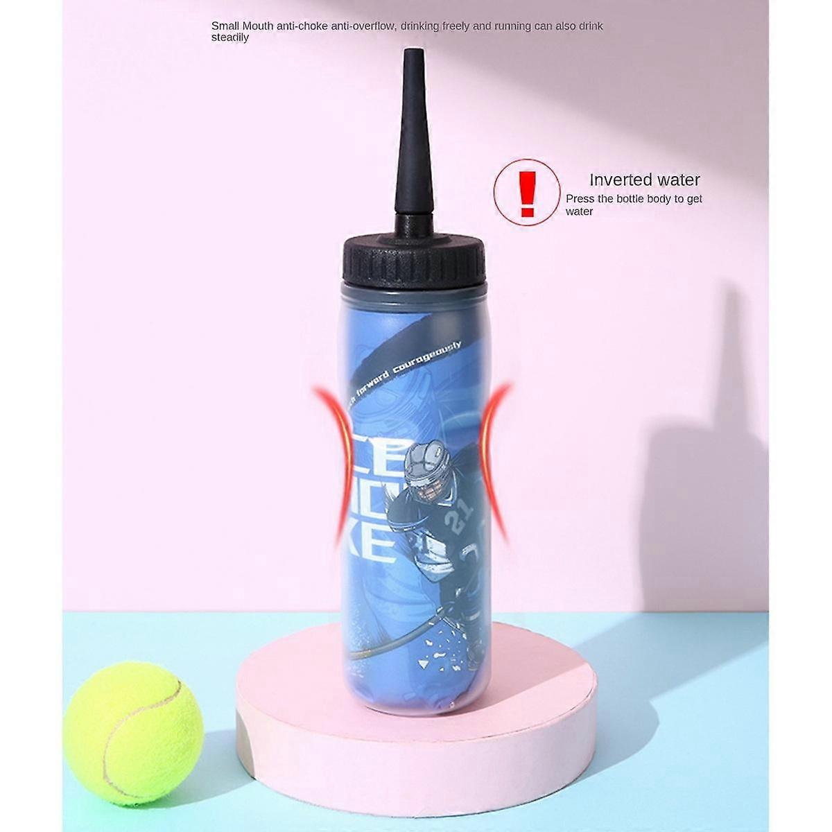 650ML Ice Hockey Water Bottle Portable Football Bottle Classic Extended Tip Design Sports Bottle St