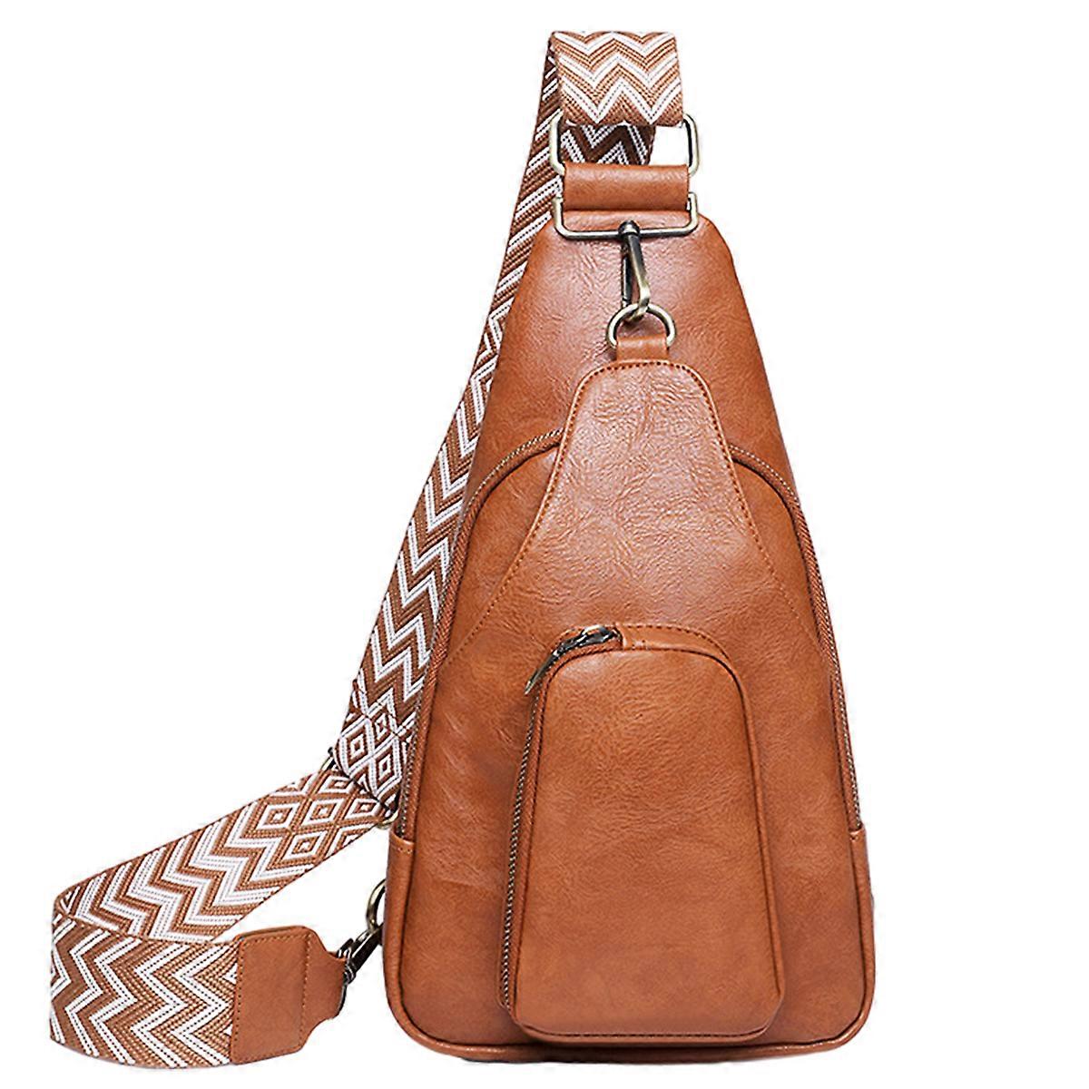 KXJ-Retro PU Messenger Bag