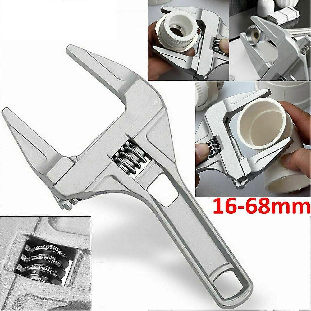 Installing Adjustable Spanner Short handle Aluminium Alloy Plumber Tool