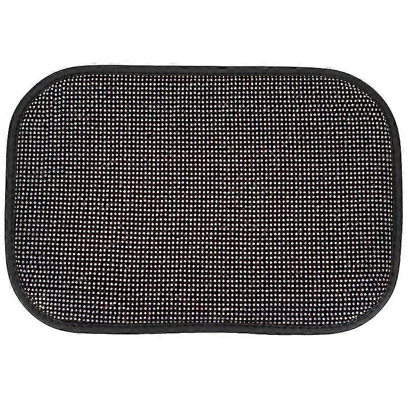 Flannel And Diamonds Armrest Pad For Car-c