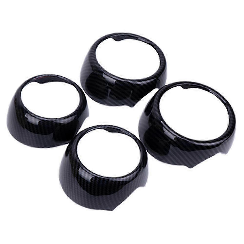 Car Door Handle Knob Cover Carbon Fiber Case Housing for One S JCW F55 F56 F57 Hatchback Car Access