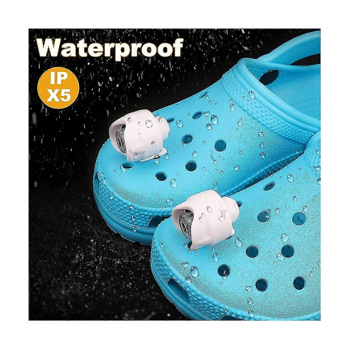 Head Light Lamp Mini Led Light Headlights For Croc Lamp Ipx5 Waterproof Shoes Lights Outdoor Camping Foot Lamp()