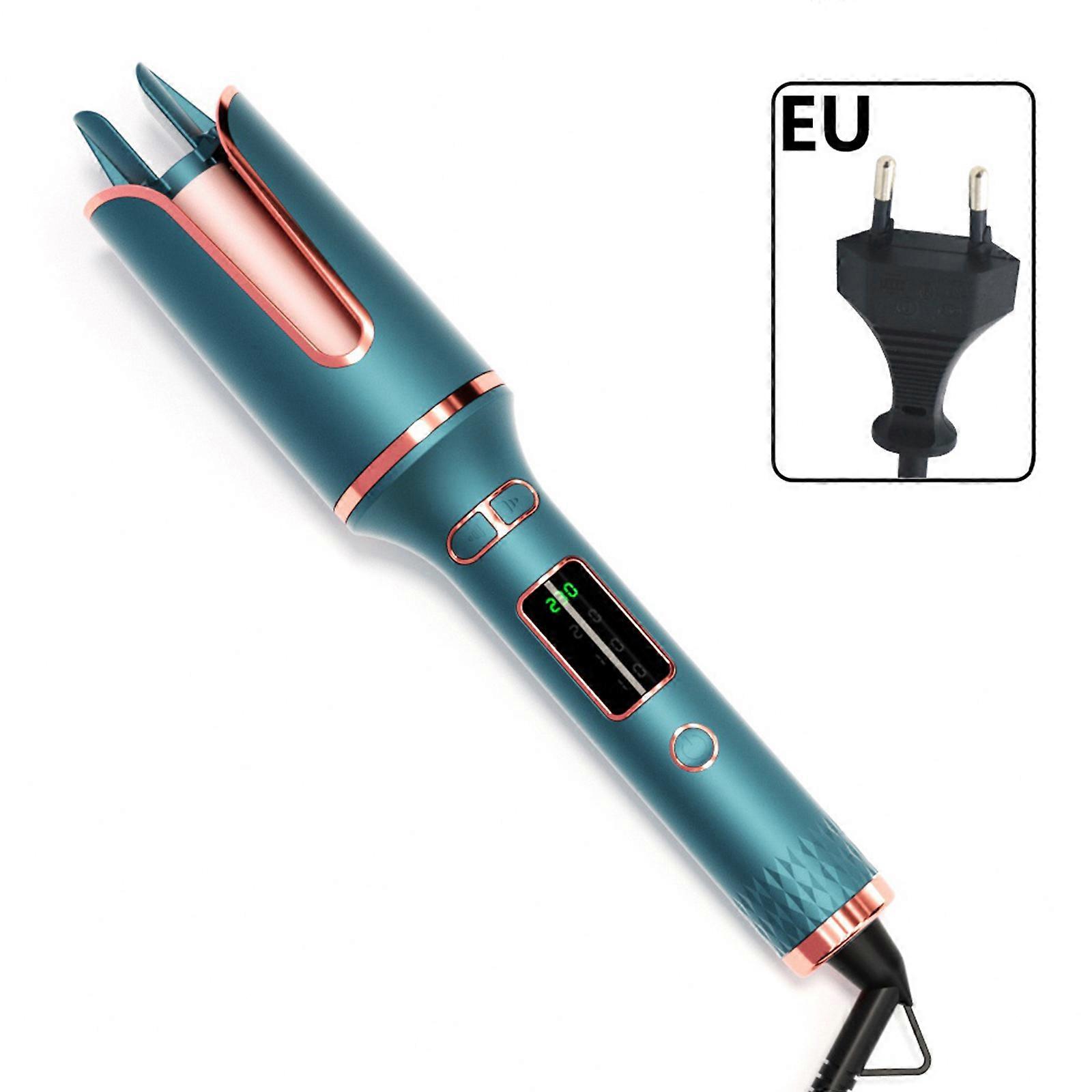 Automatic Hair Curler With Adjustable 4 Temperature, Rotating Curling Iron