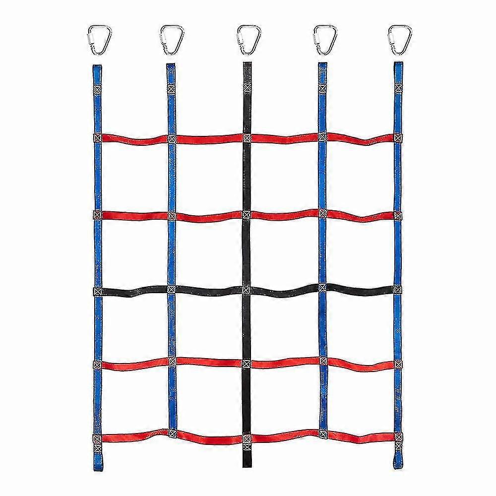 Mesh Polyester Climbing Cargo Net Children's Rope Ladder Outdoor Tree House Gym Playground Obstacle Training Props