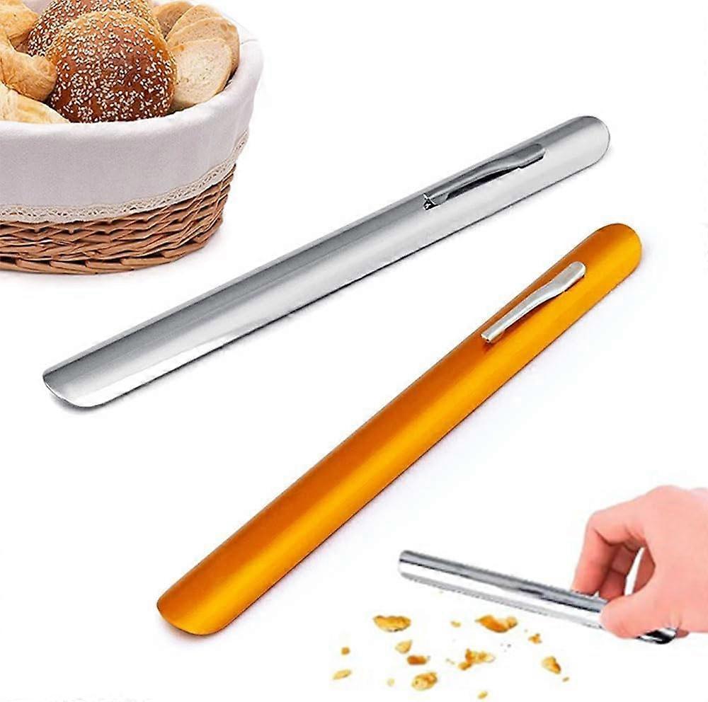 2X Table Crumb Sweeper Bread Scraper Crumb Sweeper Anti-Rust Metal Table Cleaner