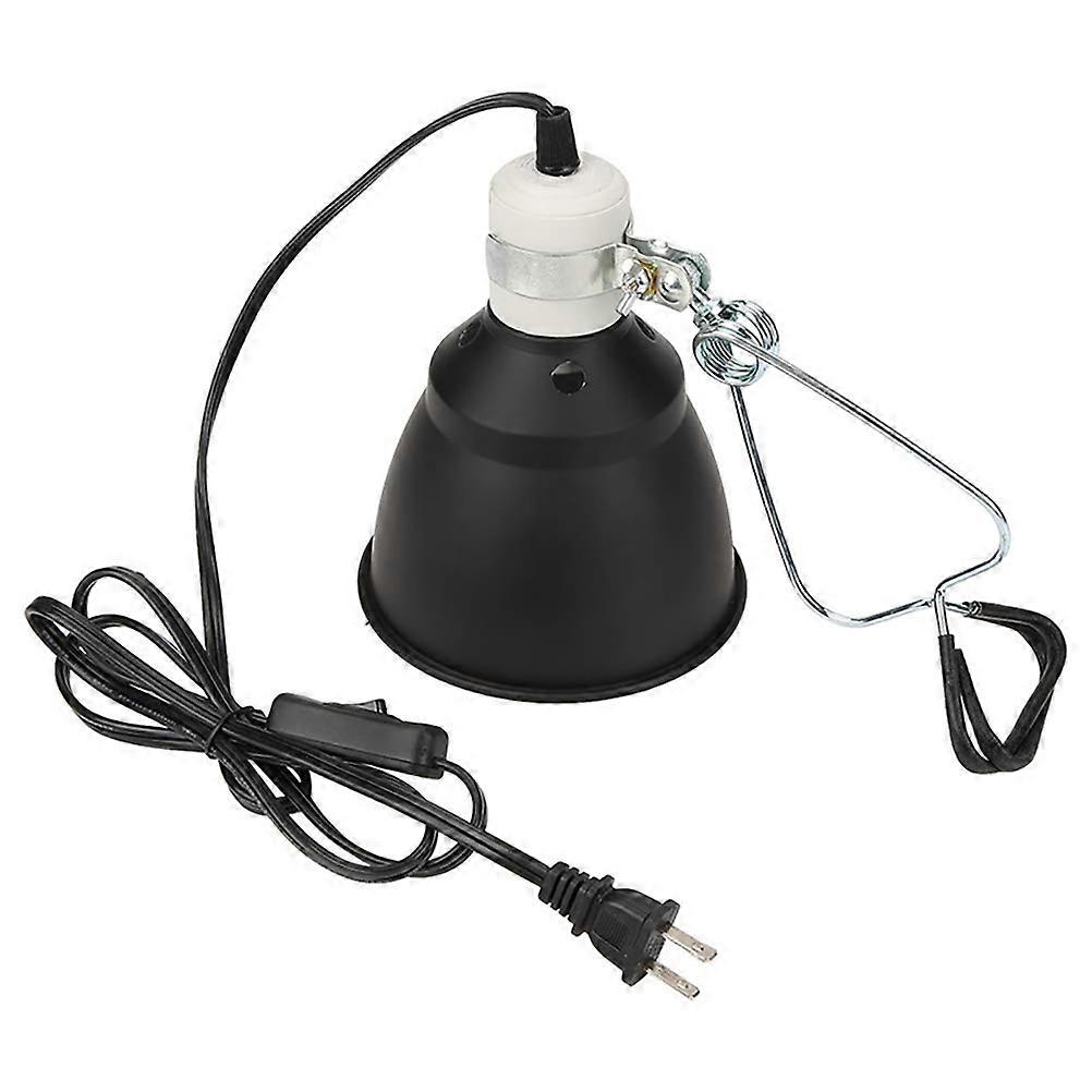 Reptile Lamp Clamp Lamp Fixture Stand Light Bulb Holder for Basking Light